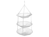 3 Tier Kitchen Hanging Fruit Basket Iron Wire Fruit Vegetable Flower Hanging Storage Basket for V1294-YM0626-3117220280711