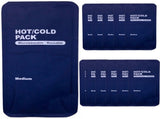 12x HOT COLD PACK First Aid Reusable Ice Heat Gel Packs Microwave Relief BULK V563-BR-HOTCOLDPACK-12