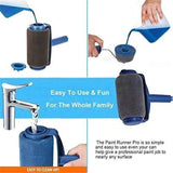 5-piece Paint Roller Set with Fillable Roller and Edger - Leak Proof Wall Painting Kit, Tray and V888-ELOSUNG56293
