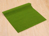 2Pcs Fake Grass Mat for Floor Decor and Train Model Material Green DIY Accessories V1370-AZ4-16739
