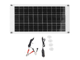 Solar Panel Kit Polycrystalline Silicon Waterproof Solar Panel Flexible Photovoltaic Panel Dual USB V1294-YM0703-3114230037611