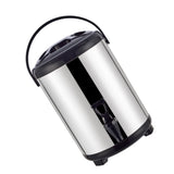Stainless Steel Milk Tea Bucket Large Capacity Thickened Insulated Beverage Dispenser Barrel with V1294-YM0901-3118240170012