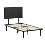 Artiss Bed Frame King Single Size Metal Frame NOR MBED-C-NOR-KS-BK