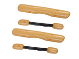 2 PCS Wood Grain Inflatable Floating Row Pool Floats Floating Log Raft Toys Outdoor Party Water V1294-YM0703-3111230082611