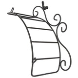 Garden Hose Holder Black Multifunction Antique Style Bird Brackets Water Pipe Storage V1294-YM0523-3111210364411