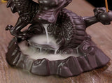 Ceramic Chinese Auspicious Dragon Backflow Incense Burner V1294-YM0521-230107MQ02-2