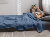 59x39" 100% Cottons Blanket, Soft and Breathable Bed Blanket, Multi-functional Bed Blanket for All V1189-WXFWAL-20260319-00932