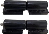 Heavy Duty Weld-on Barrel Hinges - 5 Inch, 450 Lbs Load Capacity, 2 Packs for Swing Gate, Trailer V1258-DP02-F-453