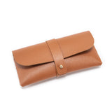 30-Piece brown Chic & Sleek PU Leather Soft Eyeglass Case - Protective Pouch for Sunglasses & V888-ELOSUNG48357