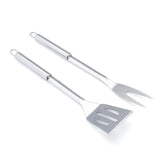 4-Piece Stainless Steel Barbeque Grilling Tool Set with Carry Bag,Grilling Accessories Bbq Tools V1192-AZ-W-31175