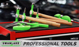 SWANLAKE 9-Piecce Auto Body Hammer and Dolly Set, Heavy Duty Car Body Dent Repair Tool Kit with V465-66132