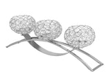 3 Arms European Classic Arch Iron Crystal Ball Romantic Candlelight Dinner Candlestick V1294-YM0901-US-JY16256-02