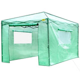 12'x 8'x 8' Pop-Up Greenhouse, Set Up in Minutes, Portable Greenhouse with Doors & Windows. High V952-ZDBXSHYW-128814R5V0