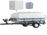 Pontoon Boat Cover, Fit for 17'-20' Boat, Heavy Duty 600D Marine Grade Oxford Fabric, UV Resistant V952-FQCZYCYCB21245KUNV0