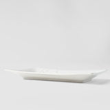 Platter Rectangular 33cm White Blossom Glaze V637-C2460