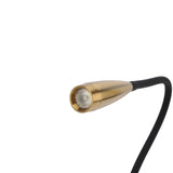 Flexible Gooseneck Wall Mount Lamp 3W 200 Lm Output Wall Mounted Reading Light Aluminum V1294-YM0901-3119250008011