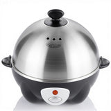 Electric Egg Cooker for 7 Eggs with Automatic Shut-Off, One-Button Operation for Hard-Boiled, V1341-ZY-3QEX8WBT-SILVER