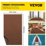 Marine Carpet, 6 x 13 ft Boat, Deep Brown Marine Grade Boat Carpet, Indoor/Outdoor Marine V952-JZXWDTSZ1.84ML0EVV0