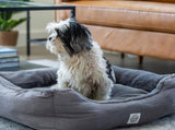 Easy to Clean Electric Heated Rabbit Faux Fur Covering Pet Bed - Medium V196-PWB802