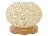 Adjustable Rattan Table Lamp Dimmable Woven Aromatherapy Lamp Night Light for Living Room Bedroom V1294-YM0901-3119250006711