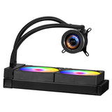 VEVOR CPU Liquid Cooler AIO CPU Water Cooler with ARGB Light & 120 mm PWN Fans V952-CPULQFSSLDPB56R3VV9