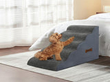 Pawz 5 Steps Pet Stairs Dog Ramp High Density Foam Grey PT1268-5-GY