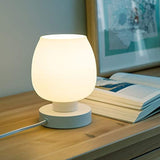 Touch Bedside Table Lamp - Modern Small Lamp for Bedroom Living Room Nightstand, Desk lamp Warm LED V1369-AZ3-W-26315