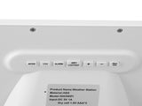 Smart Weather Clock 7.5inch Color Display Temperature Humidity Alarm Clock Wireless Weather Forecast V1294-YM0901-3111240139611