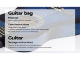 Alpha 34 Inch Classical Guitar Wooden Body Nylon String Beginner Kids Gift Blue GUITAR-D-34-BLUE