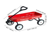 Pull-Along Wagon for Kids, 101 cm Toddler Wagons, Supports up to 80kg, All-Terrain Wagons with V952-JSKETTLC39YCTXPY0001V0