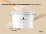 5Kg Organic Sodium Bentonite Clay Powder Tub Bucket - Cosmetic Montmorillonite V238-SUPDZ-39789170622544