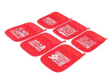 6Pcs Christmas Pot Holders with Pocket Heat Resistant Hot Pad Oven Mitts Cookie Bag Christmas Pot V1294-YM0512-3115220143811