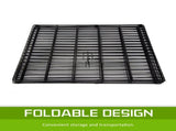 Pet Playpen Foldable Dog Cage 8 Panel 24in with Cover V274-PET-PP24-PPCV24-GN