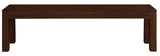 Tilda Solid Mahogany Timber Bench V199-BE12835RPNM
