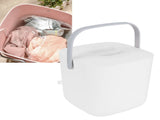 8L Mini Washing Machine Portable USB Powered Ultrasonic Clothes Underwear Laundry WasherWhite V1294-YM0901-3113200188911