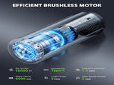 4-in-1 Cordless Handheld Vacuum with Suction & Blower Modes, 170ml Dust Cup, USB-C Charging, 4 V1107-CS-CZSCXCQ