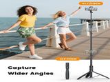 Mobile phone tripod with light, selfie stick tripod compatible with smartphone and GoPro cameras V1188-MS-313-0621