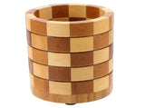 Wooden Kitchen Utensil Holder and Silverware Organizer with Multi-Compartment Countertop Storage Set V1370-AZ4-11781
