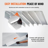 VEVOR Door Ramp, 3" Rise, 800 lbs Load Capacity, Door Ramp for Wheelchairs, Aluminum V952-PJSMJLPD3YC76Z2UAV0