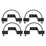 Cowboy Hat Rack Rustic Carbon Steel Space Saving Wall Mount Cowboy Hat Hanger for Home V1294-YM0901-3116250004811