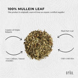 Orku 400g Organic Mullein Leaf - Dried Herbal Verbascum Thapsis V238-SUPDZ-40142212595792
