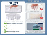 12 Pcs Face Cradle for Massage Head Rest Microfiber Reusable Soft Thicker Massage Table Face V1258-DP02-C-3183