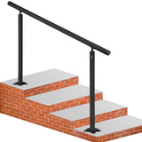 VEVOR Handrail for Outdoor Steps Aluminum Stair
Handrail Fit 0-5 Steps w/ Installation Kit V952-SNLZSLZYGL5FT1GTPV0