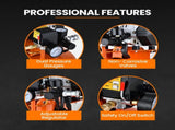 UNIMAC 15L Pancake Air Compressor, 116PSI Portable Silent Oil-Free Electric, for Airtools Tyre V219-TOLACMUM1C5FA