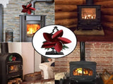 Fireplace Fan Fireplace and Stove Accessory Christmas Tree Shape x12 x23cm, 17.5cm, 5cm V1237-ZY-528-186