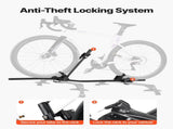 Roof Bike Rack, 15 kg Capacity, Upright Roof Mount Bicycle Rack with Secure Locking System for Most V952-CDZXCJZLFZDC0GA9H001V0