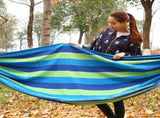 SWETRACE Hammocks for Adults Canvas Blue 1Set 110x31in V1189-LWWAL-20260327-03594