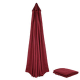 Patio Umbrella Replacement Canopy 9.84ft 8 Ribs Outdoor Patio Umbrella Canopy Cover for Backyard V1294-YM0901-210414QY01-1