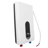 Mini Tankless Water Heater 5500W Electric Wall Mounted Hot Water Sink Heater for Kitchen Bathroom V1294-YM0901-3113240206311