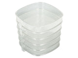 Transparent Dish Dust Cover Dustproof Multi Layer Dish Cover Multifunctional Food Cover 5 Layer V1294-YM0521-3118230076513